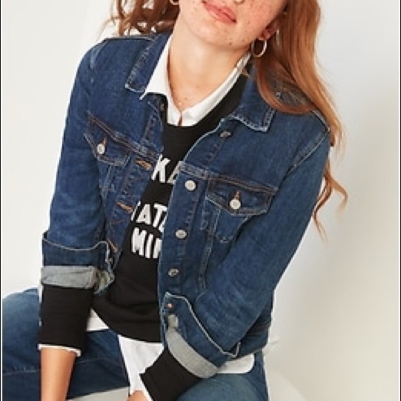 Dark blue jean jacket - Picture 2 of 7